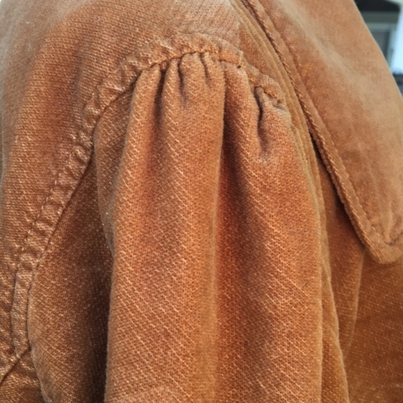 MOSSIMO SUPPLY CO rust colored corduroy jacket - Picture 8 of 14